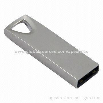 Metal Mini USB Flash Memory, Customized Logos Welcomed, 1 to 32GB Capacities